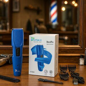Syska HT350U Beard Pro Trimmer, Beard And Hair Trimmer For Men